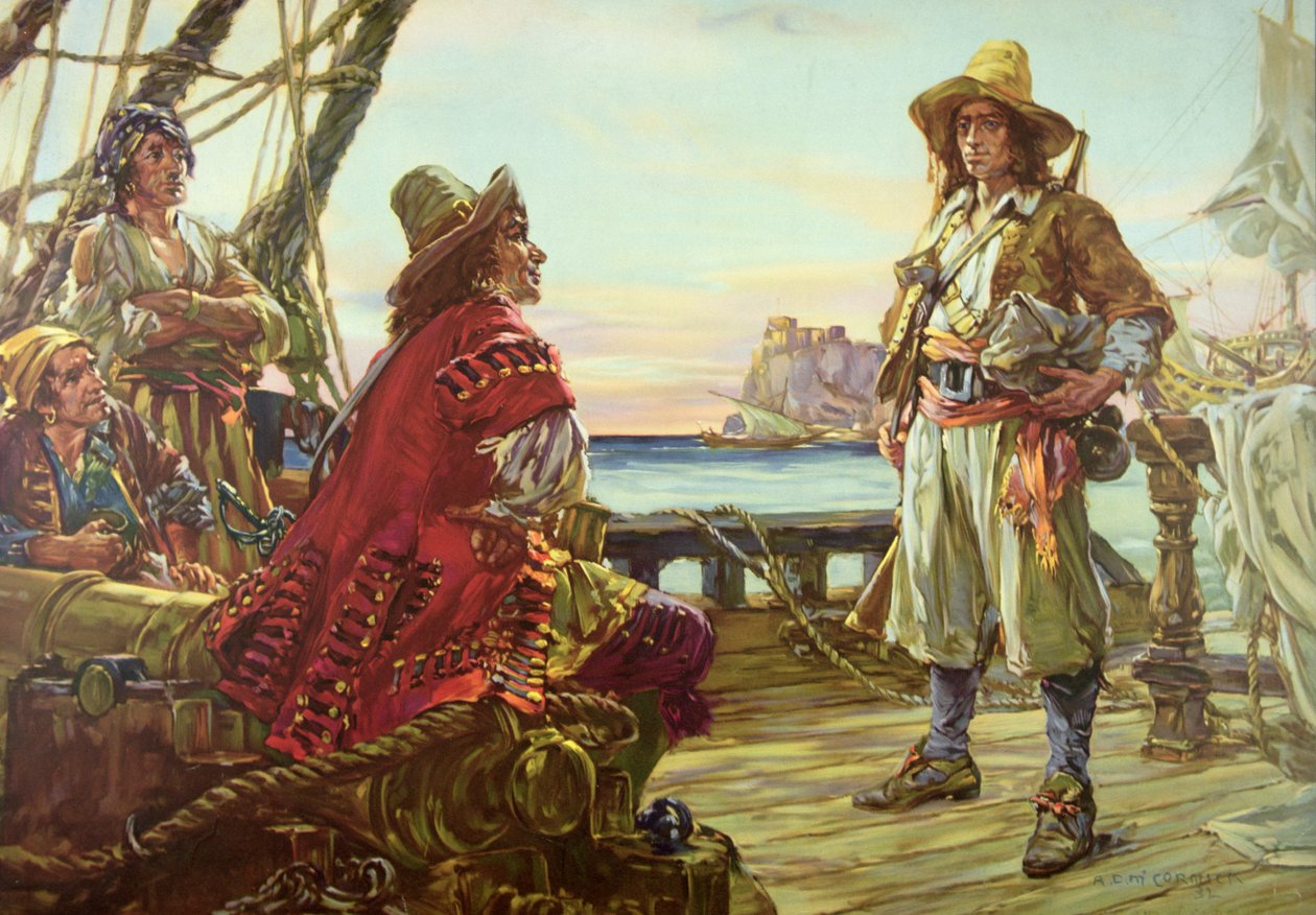 Recrutement pour un navire pirate au 17e siècle - Arthur David McCormick
