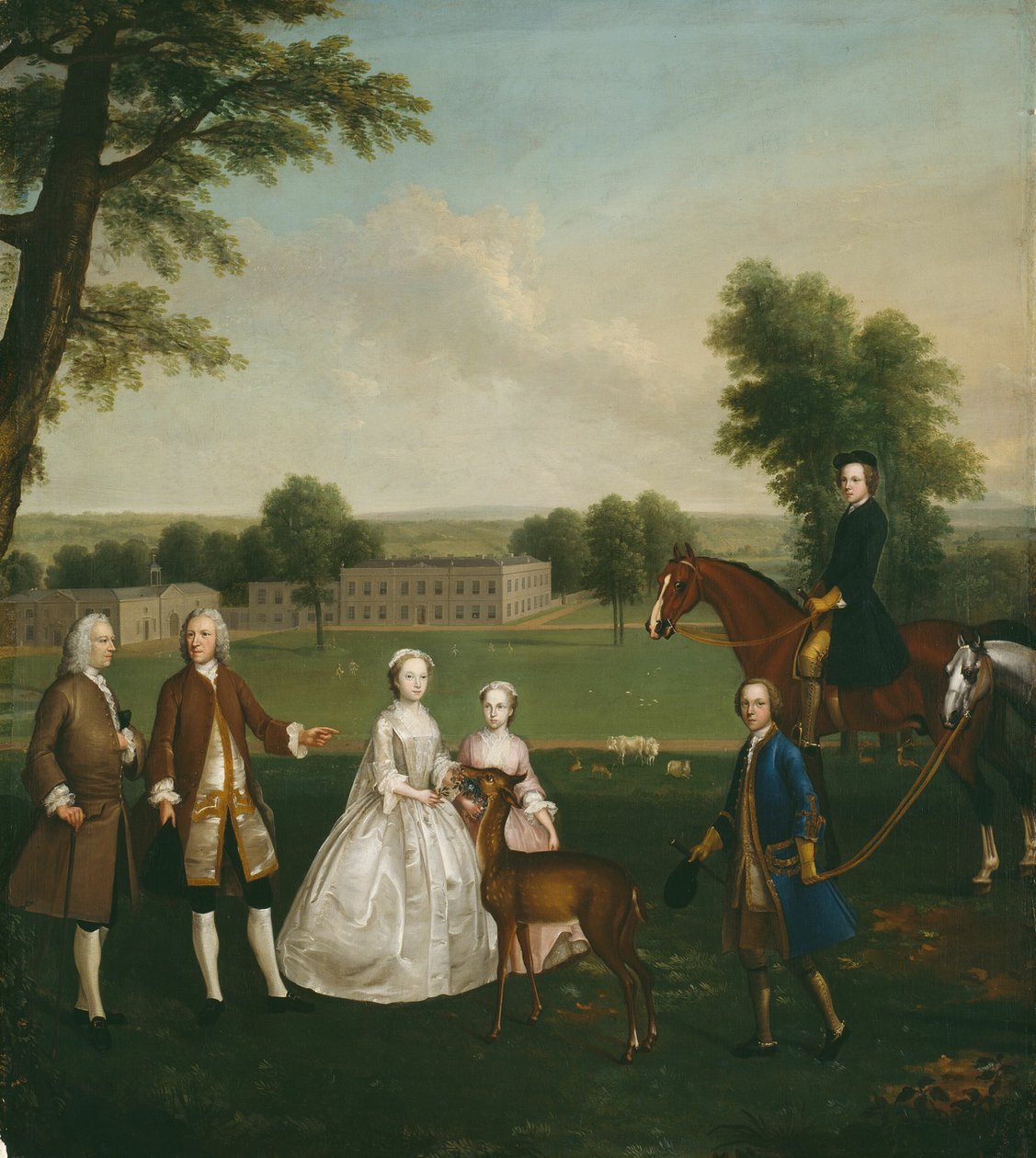 Thomas Lister et sa Famille à Gisburne Park - Arthur Devis