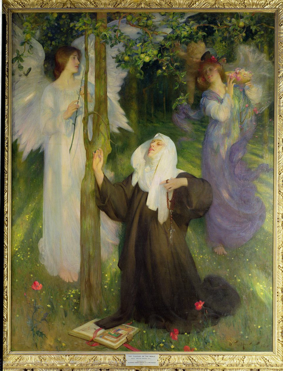Le Cloître ou le Monde, 1896 - Arthur Hacker
