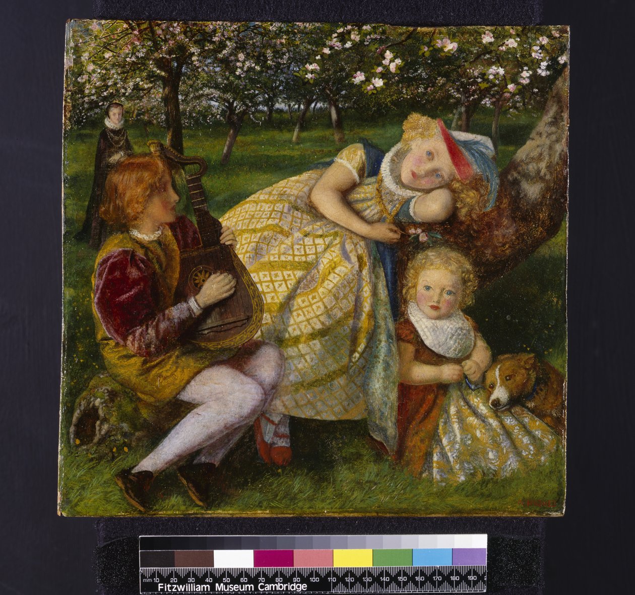 Le verger du roi, c.1858 - Arthur Hughes