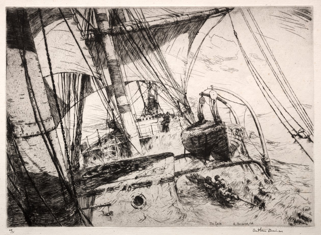 La Tempête - Arthur John Trevor Briscoe