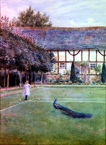 Sur la pelouse de croquet - Arthur L. Hewlett