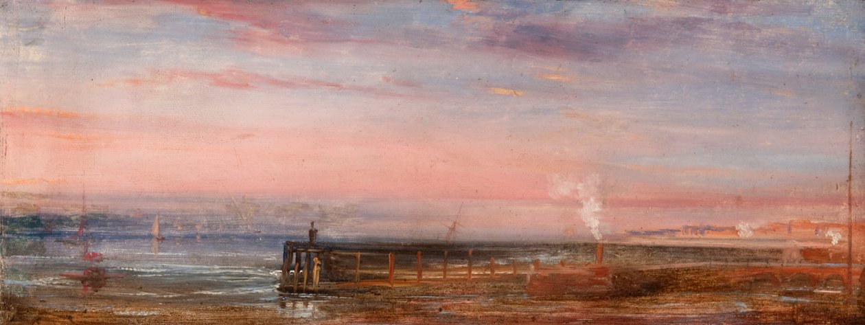 Craig Pier, paysage du soir - Arthur Lee