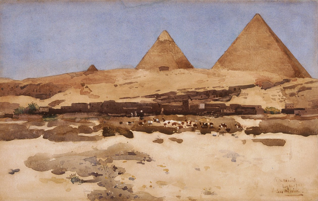 Pyramides, 1881 - Arthur Melville