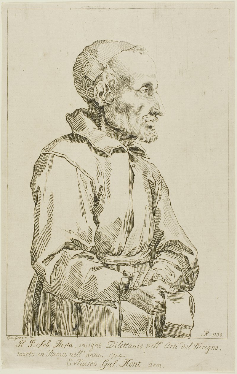 Portrait de Sebastiano Resta - Arthur Pond