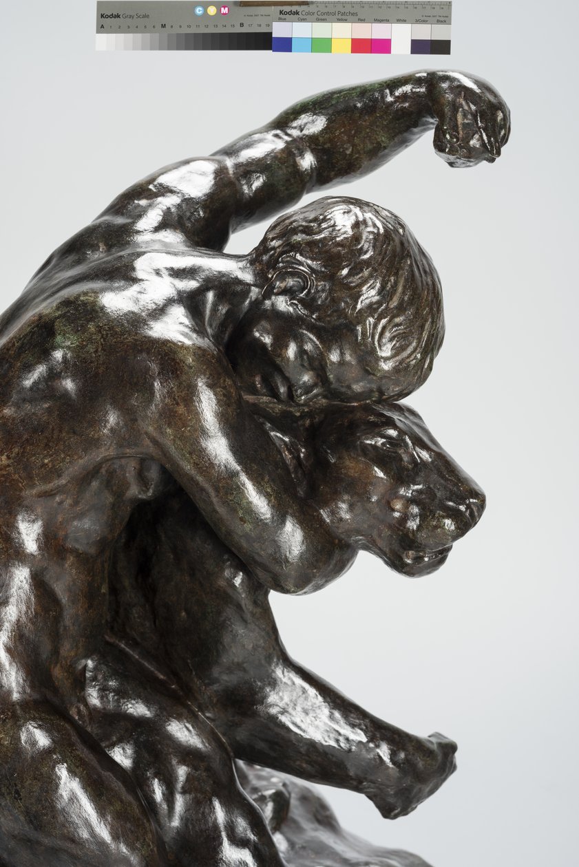 Puma et enfant (bronze) - Arthur Putnam