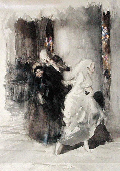 Au mariage - Arthur Rackham