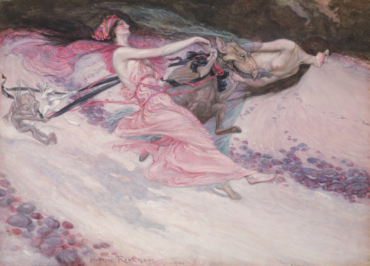 Réjouissances elfiques, 1900 - Arthur Rackham
