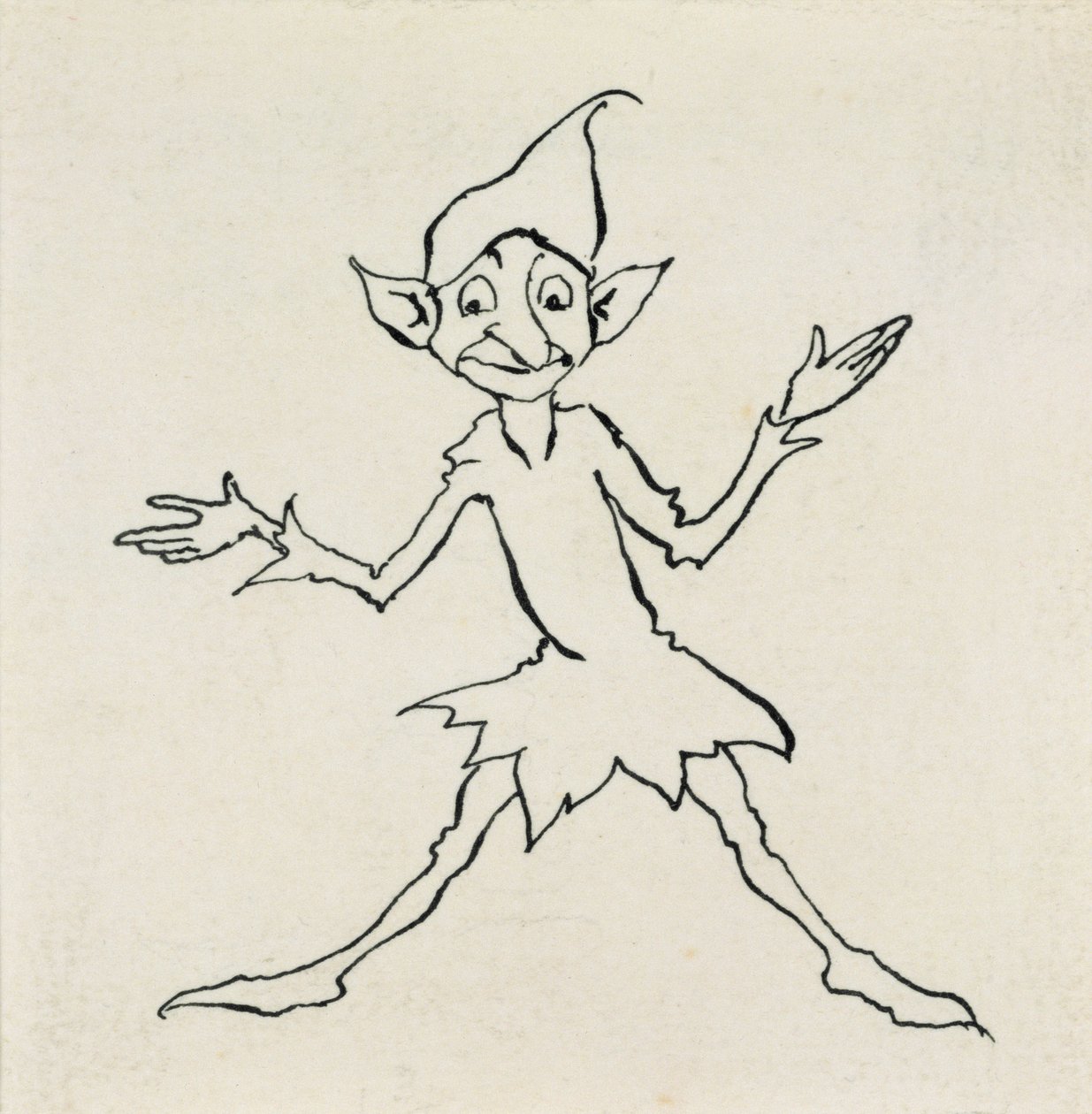 Bonsoir ! dit Lukoje, illustration des Contes de fées de Hans Christian Andersen, publié en 1932 - Arthur Rackham