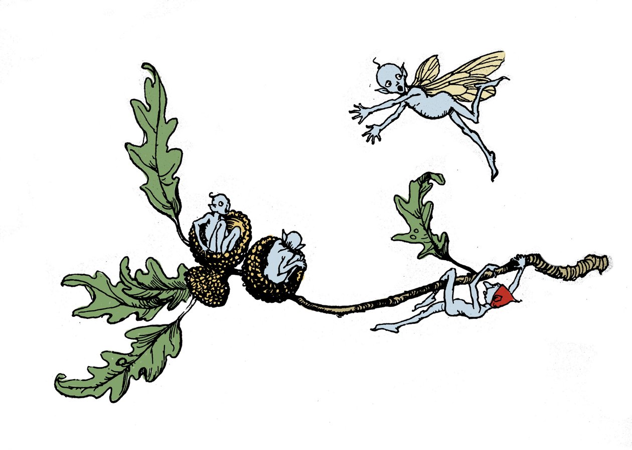 Illustration par Arthur Rackham pour Le Songe d