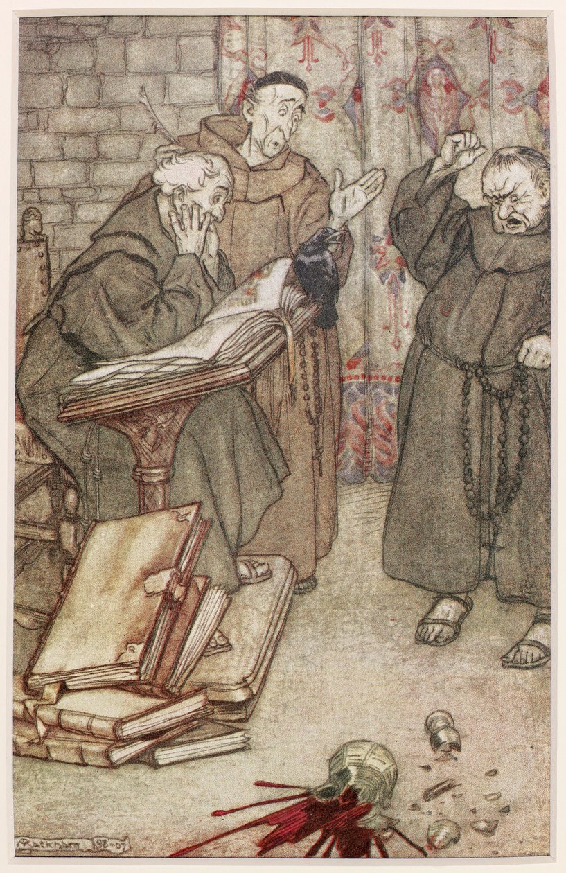 Illustration de La Pie de Rheims, 1907 - Arthur Rackham