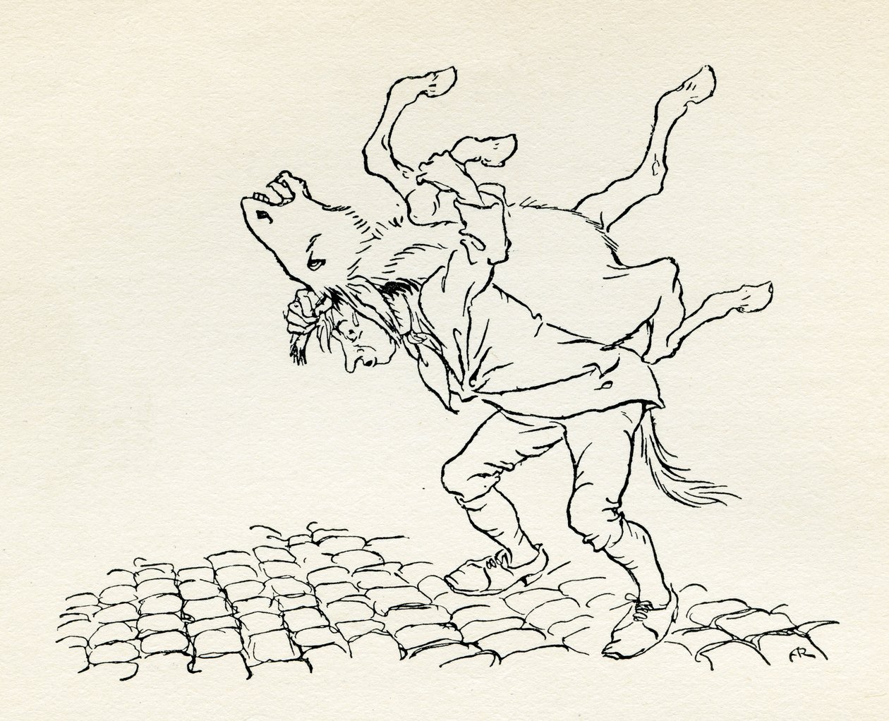 Jack le Paresseux - Arthur Rackham