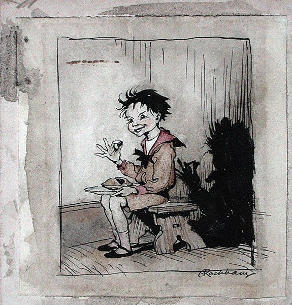 Petit Jack Horner, illustration de 