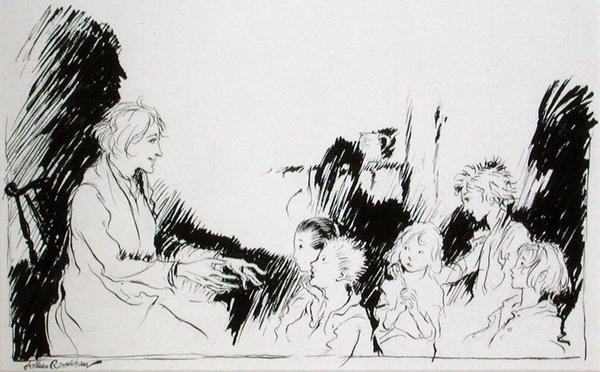 Longues histoires de fantômes, sorcières et Indiens, illustration de 