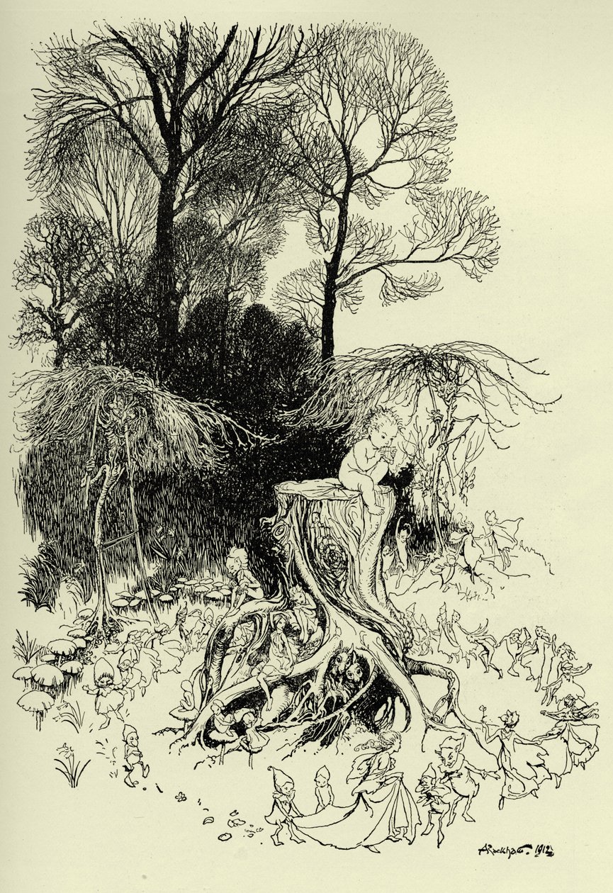 Peter Pan et les Fées - Arthur Rackham