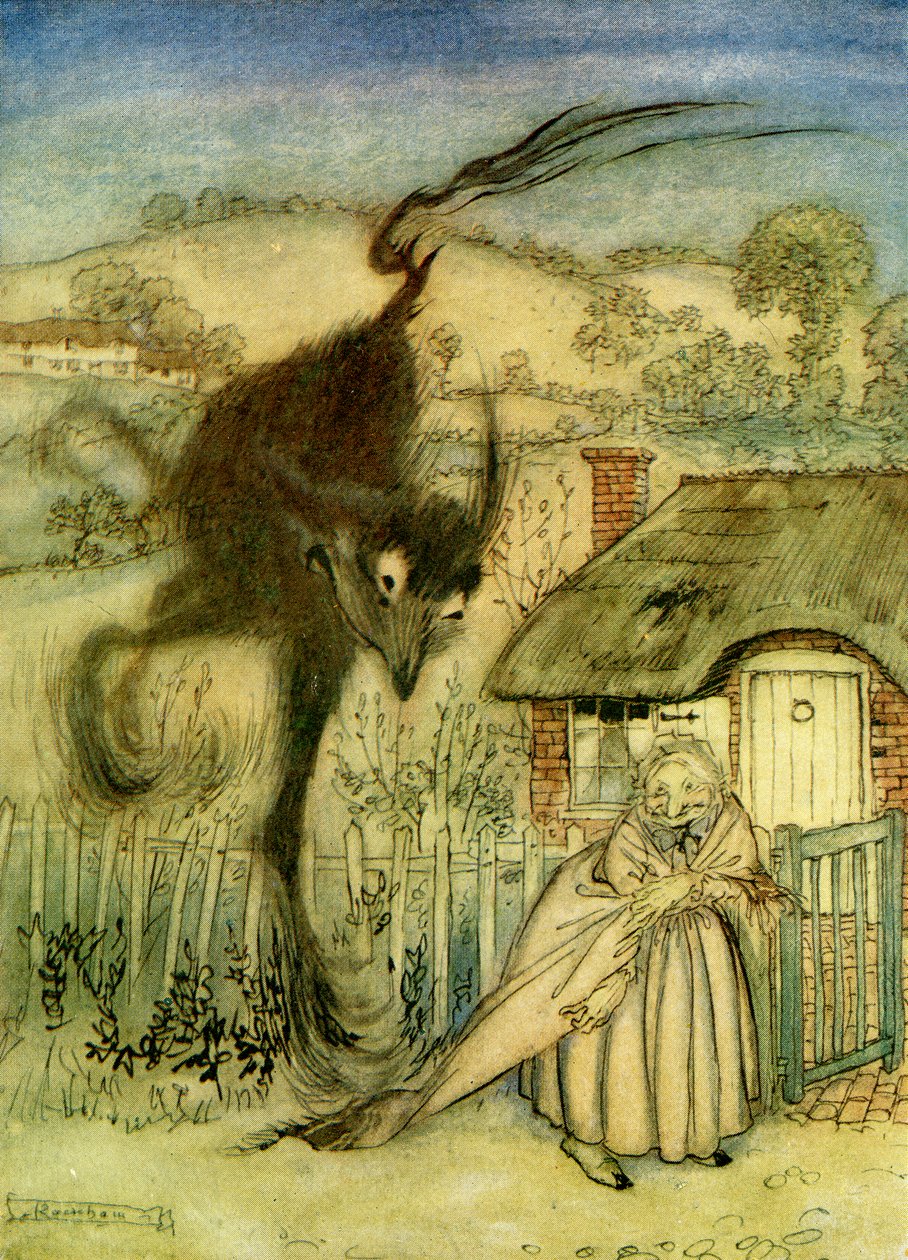 La Bête Bogey - Arthur Rackham