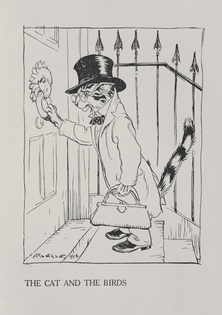 Le Chat et les Oiseaux, illustration des 