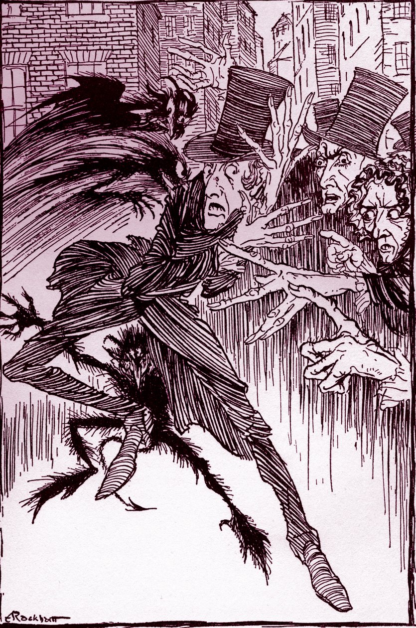 Le démon de la perversité - Arthur Rackham