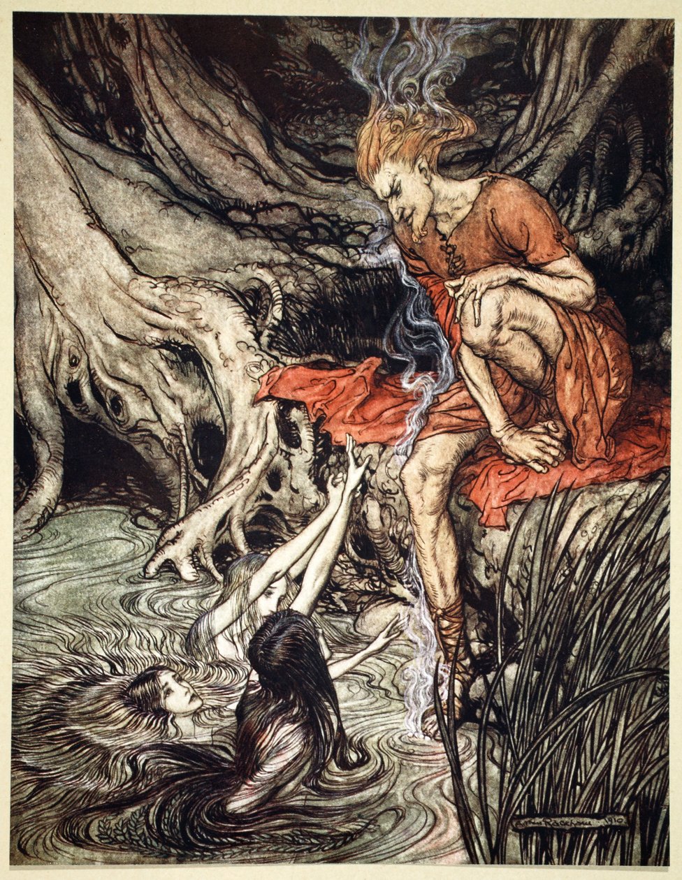 Les enfants purs et brillants du Rhin m
