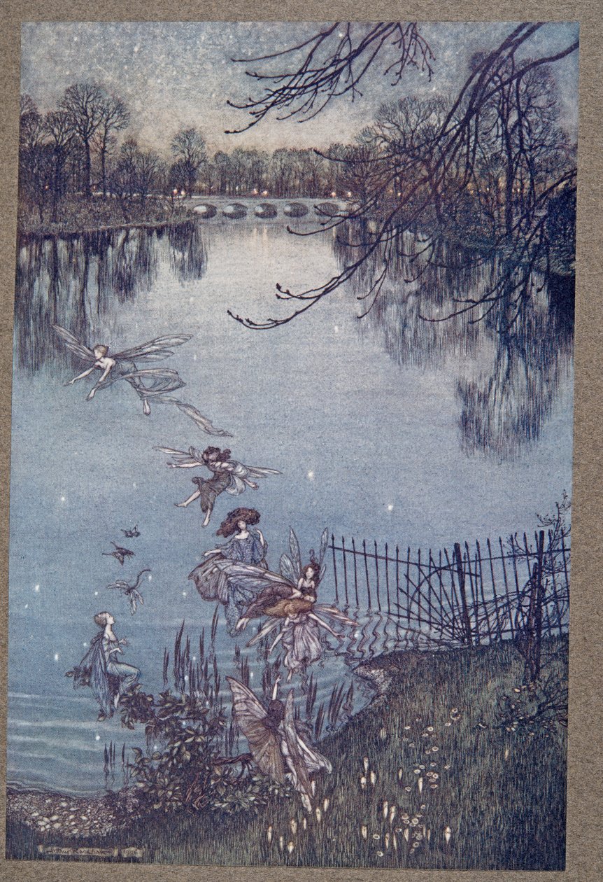 La Serpentine est un joli lac, et il y a une forêt noyée au fond. Si vous vous penchez au bord, vous pouvez voir les arbres pousser à l