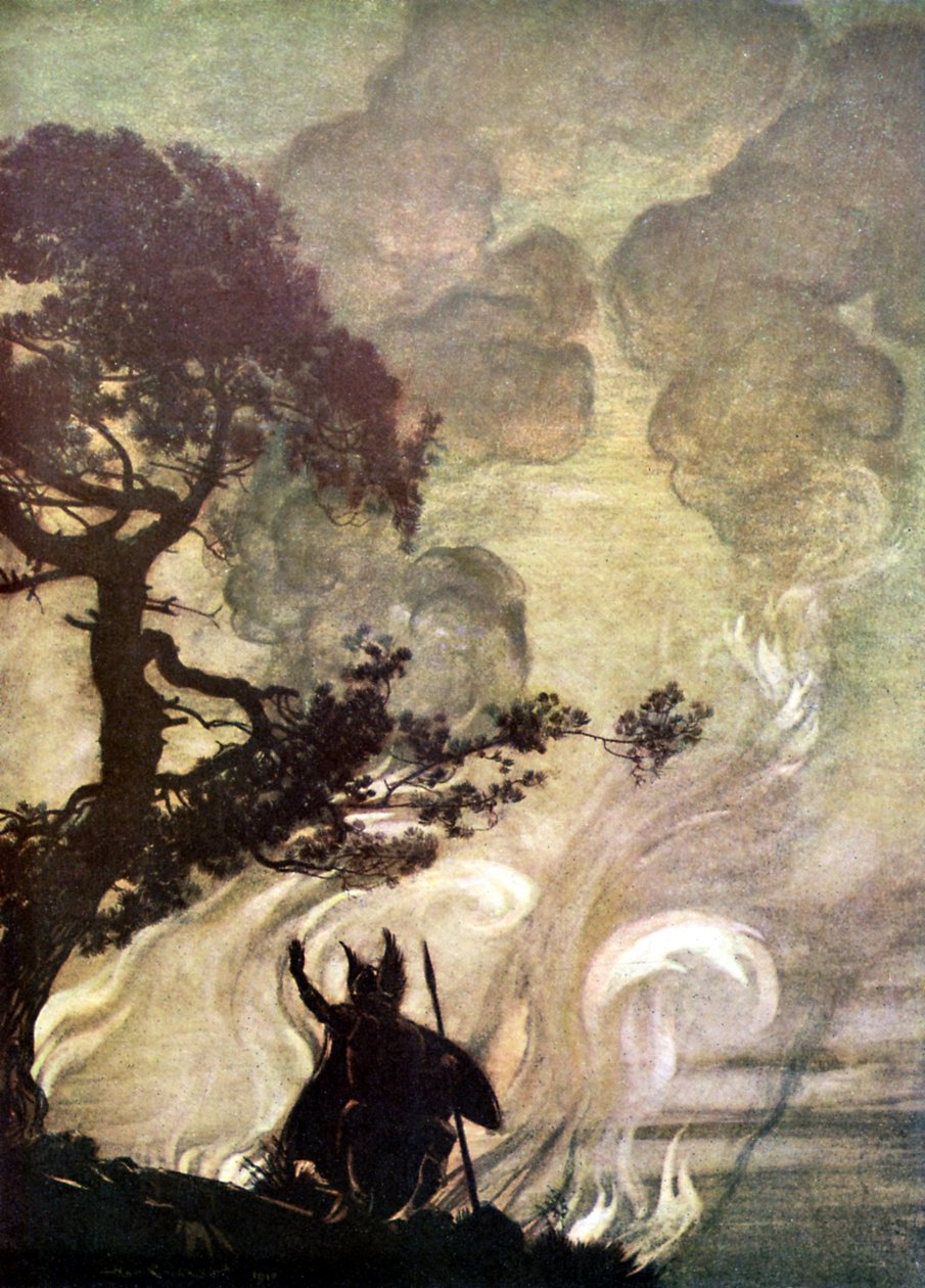 La Walkyrie - Arthur Rackham