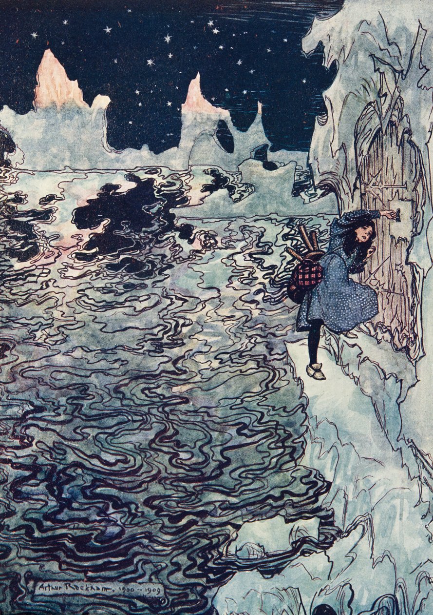 La bonne petite sœur coupa son propre petit doigt, l