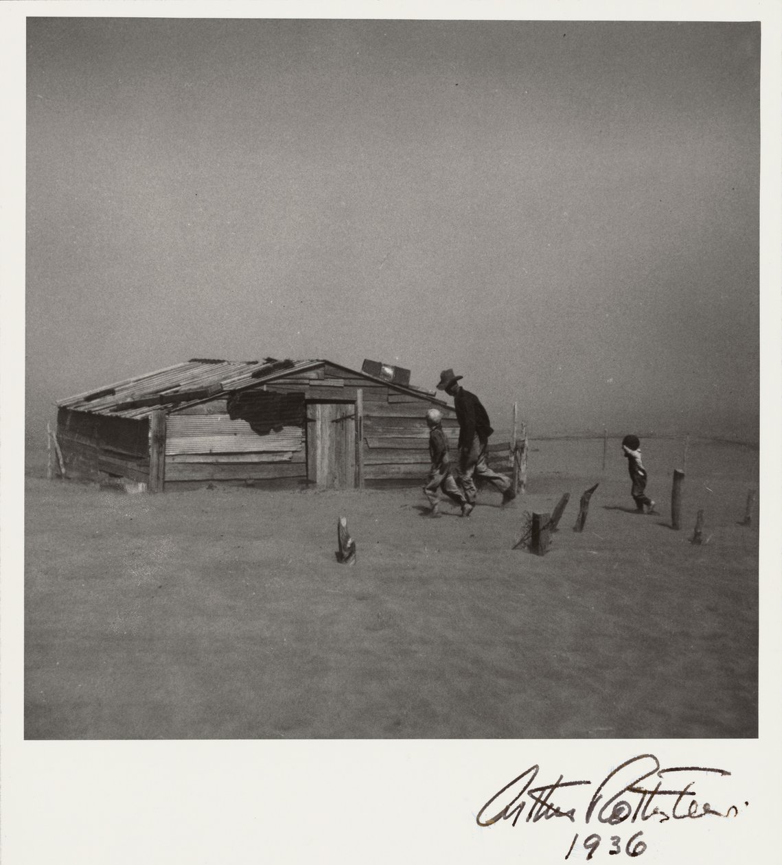 [Paysage avec maison] - Arthur Rothstein