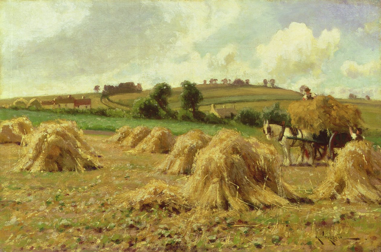 Automne, une des quatre saisons (détail) - Arthur Walker Redgate