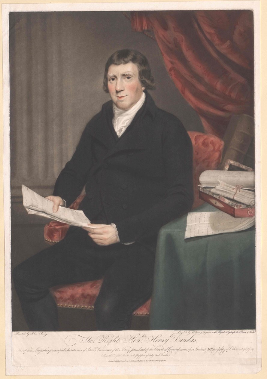 1er vicomte Melville Dundas - Artist Unknown