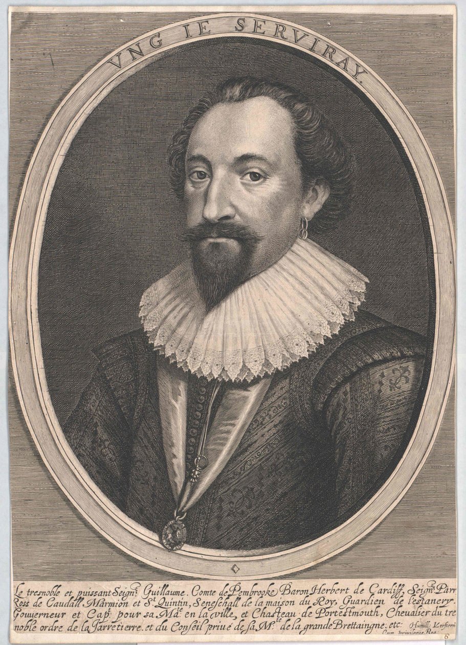 3e Comte de Pembroke Herbert - Artist Unknown