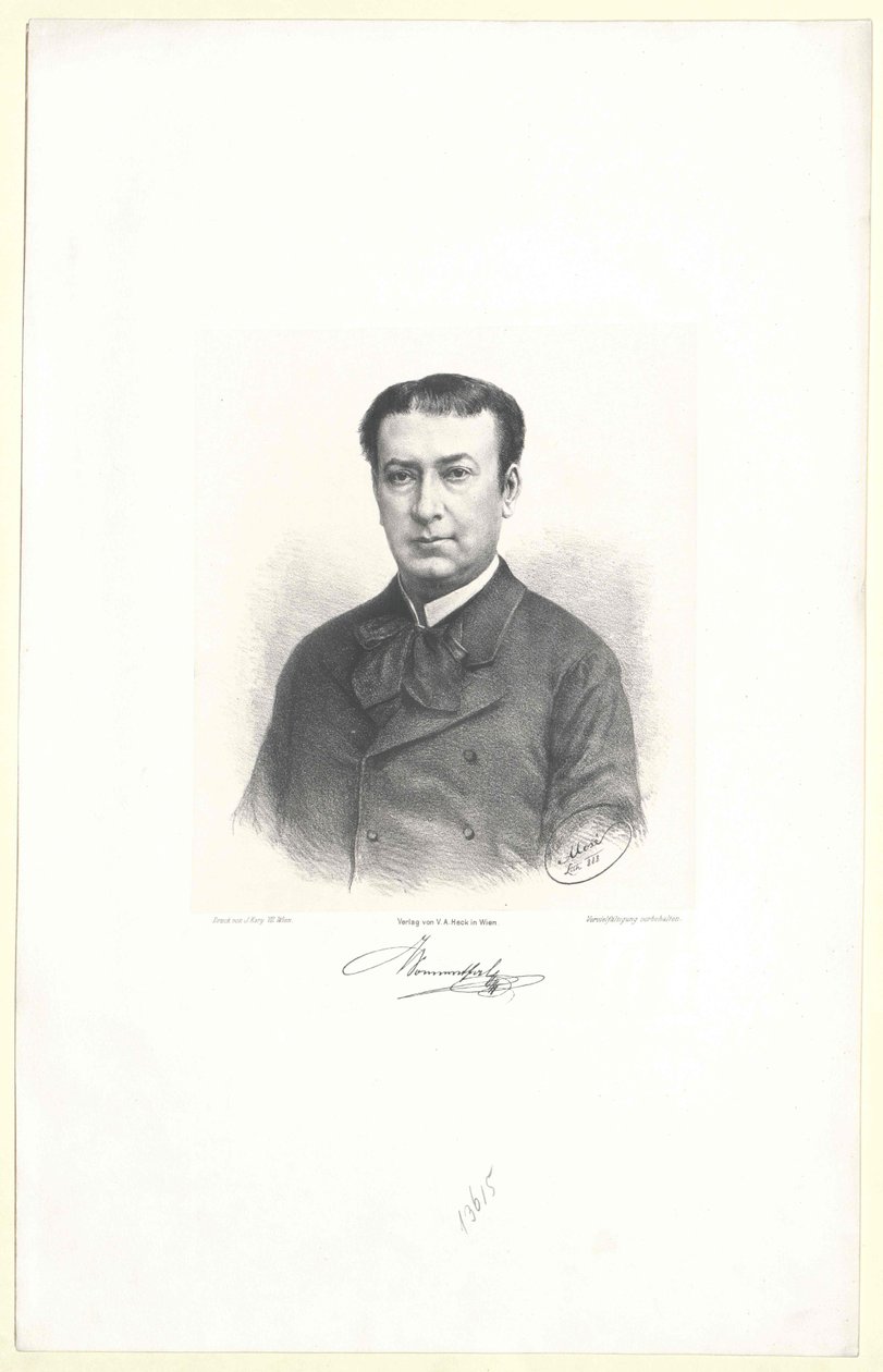Adolf von Sonnenthal - Artist Unknown