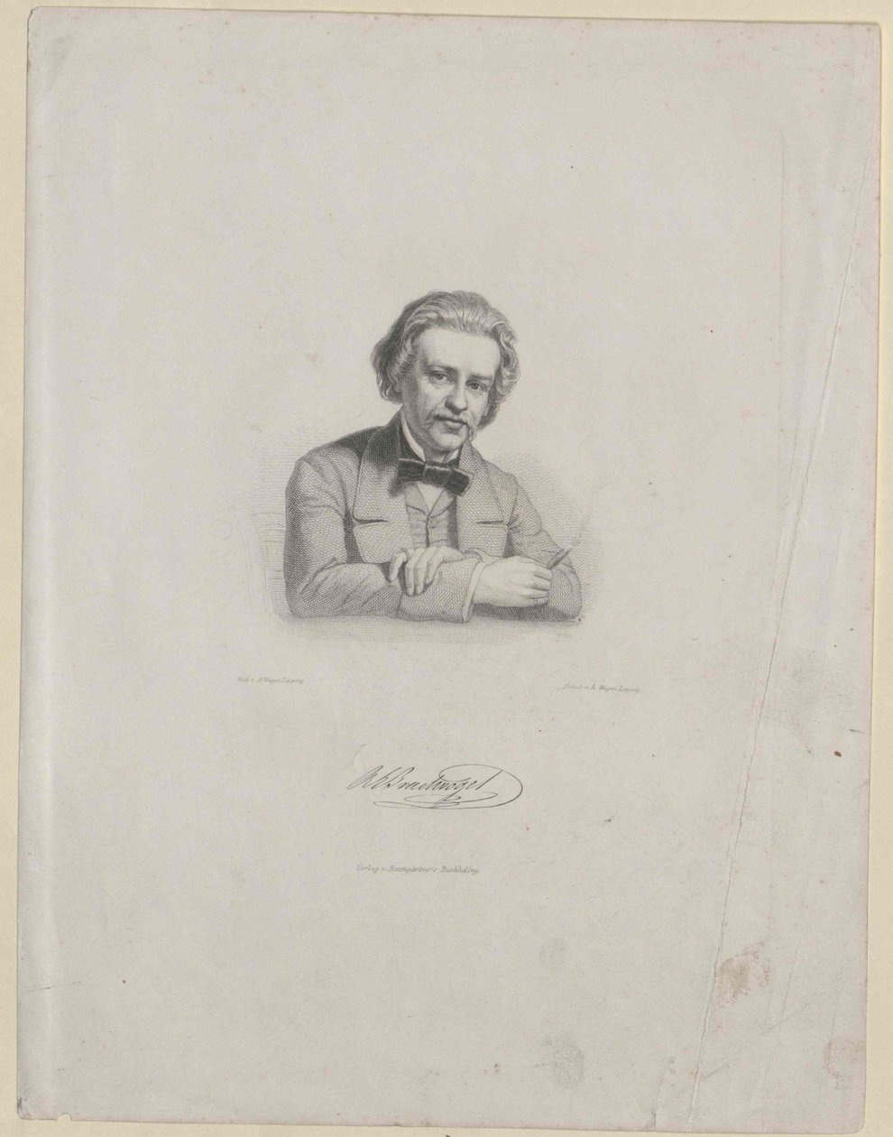 Albert Brachvogel (impression) - Artist Unknown