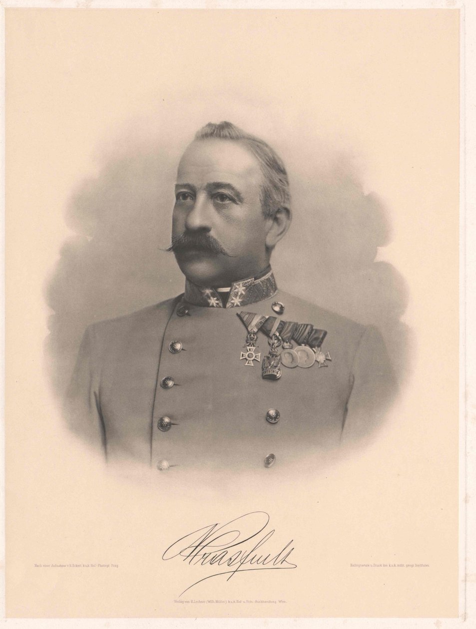 Ambros chevalier de Mras (print) - Artist Unknown