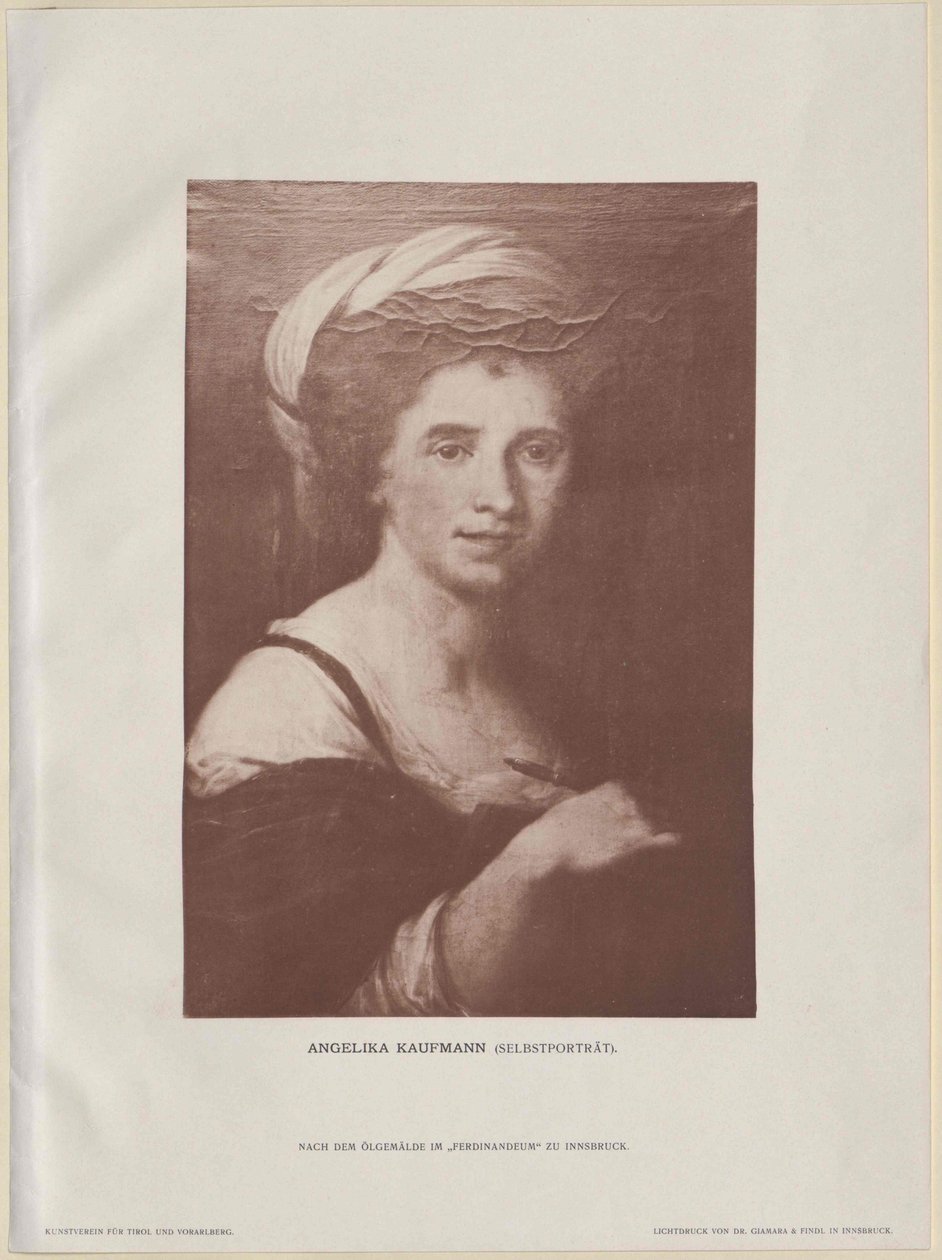 Angelika Kauffmann (impression) - Artist Unknown