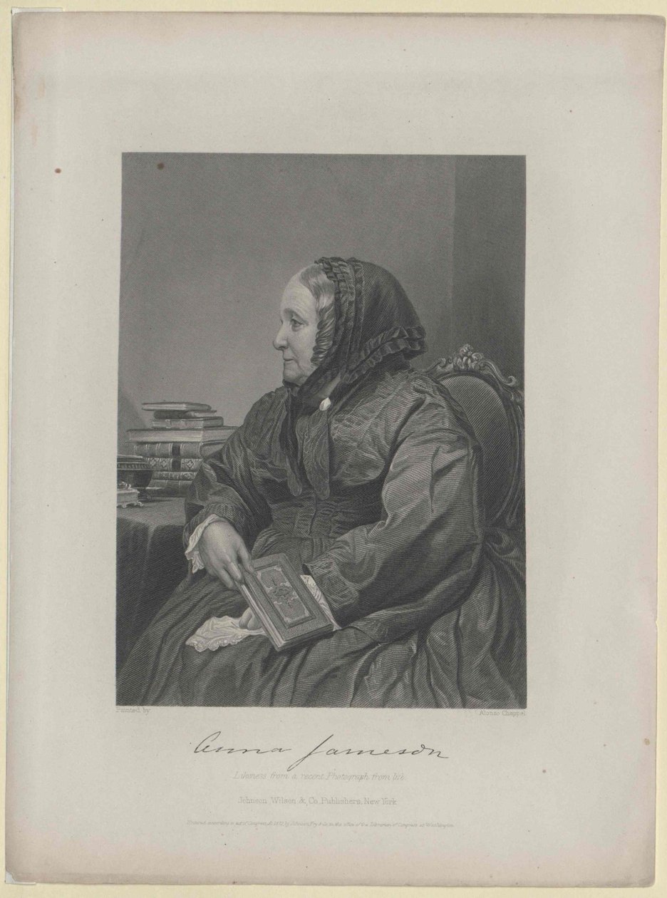 Anna Brownell Jameson - Artist Unknown