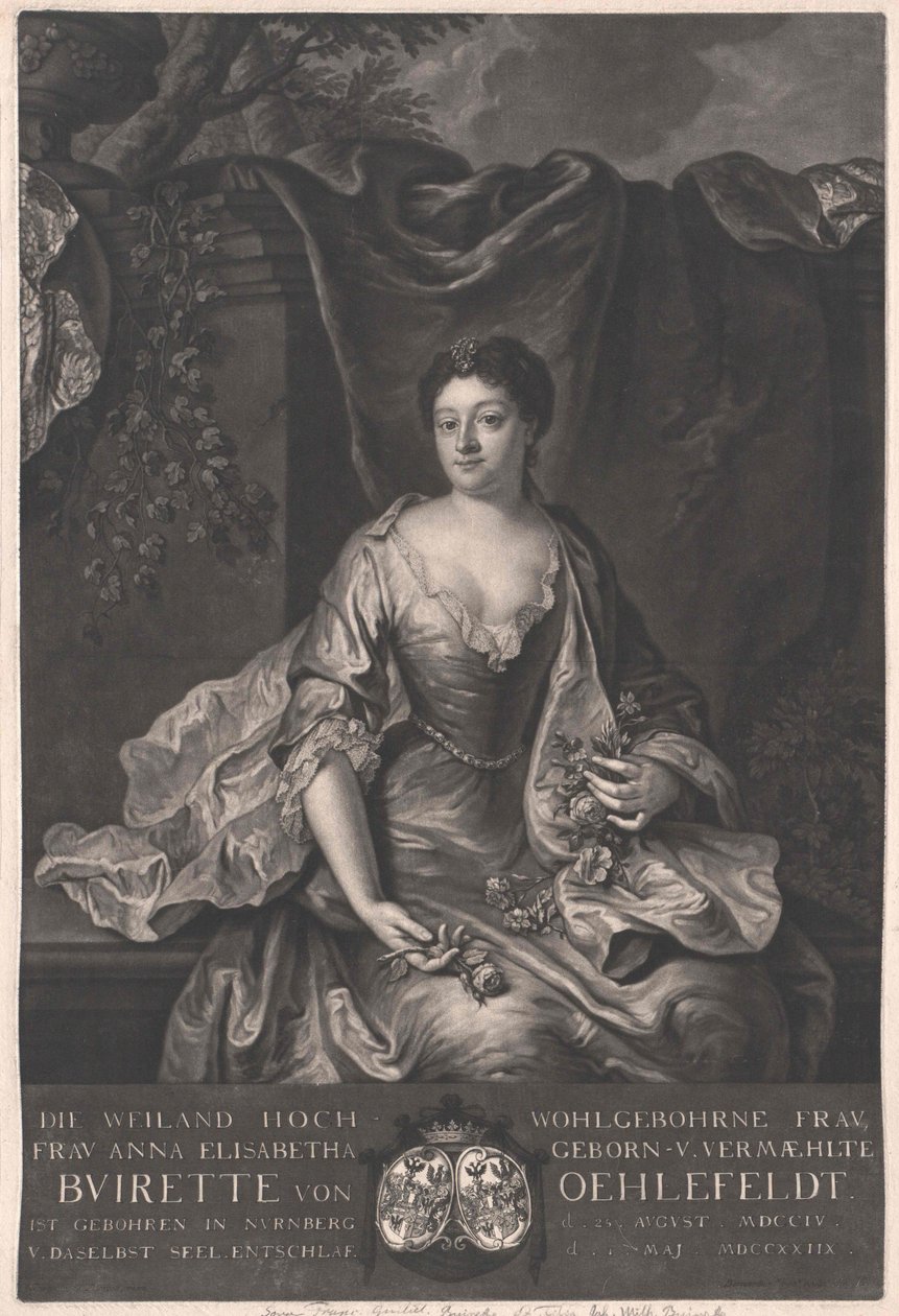 Anna Elisabeth Buirette-Oehlefeld - Artist Unknown