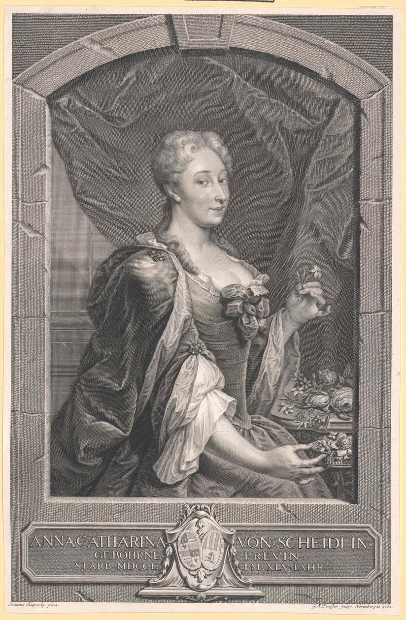 Anna Katharina von Scheidlin - Artist Unknown
