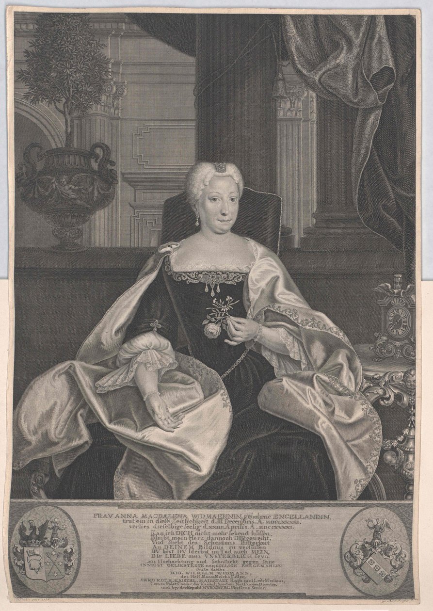 Anna Magdalene Engelland - Artist Unknown