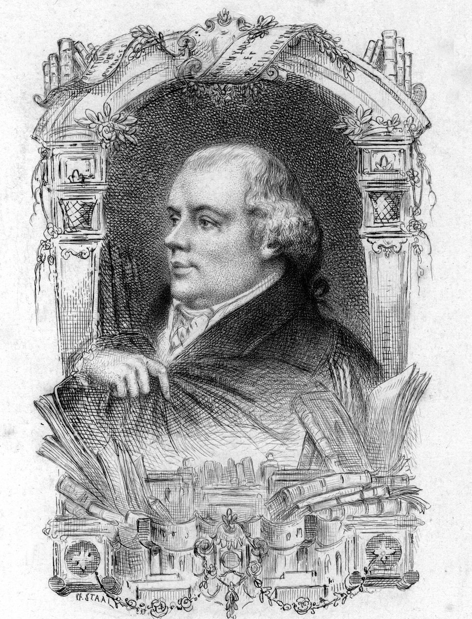 Antoine-Alexandre Barbier (1765-1825) Bibliothèque et Bibliothèque anglaise - Artist Unknown