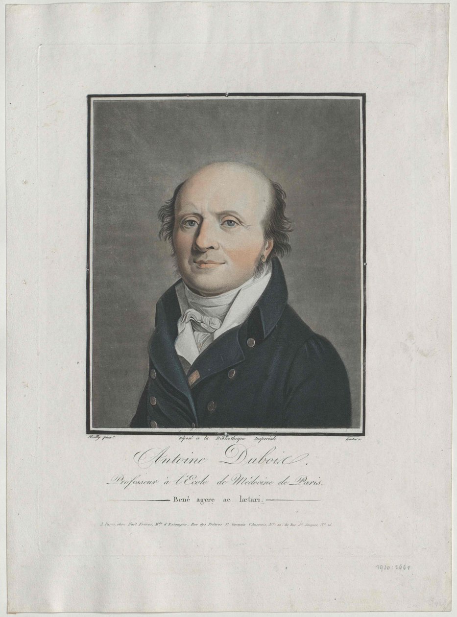 Antoine Baron Dubois (print) - Artist Unknown