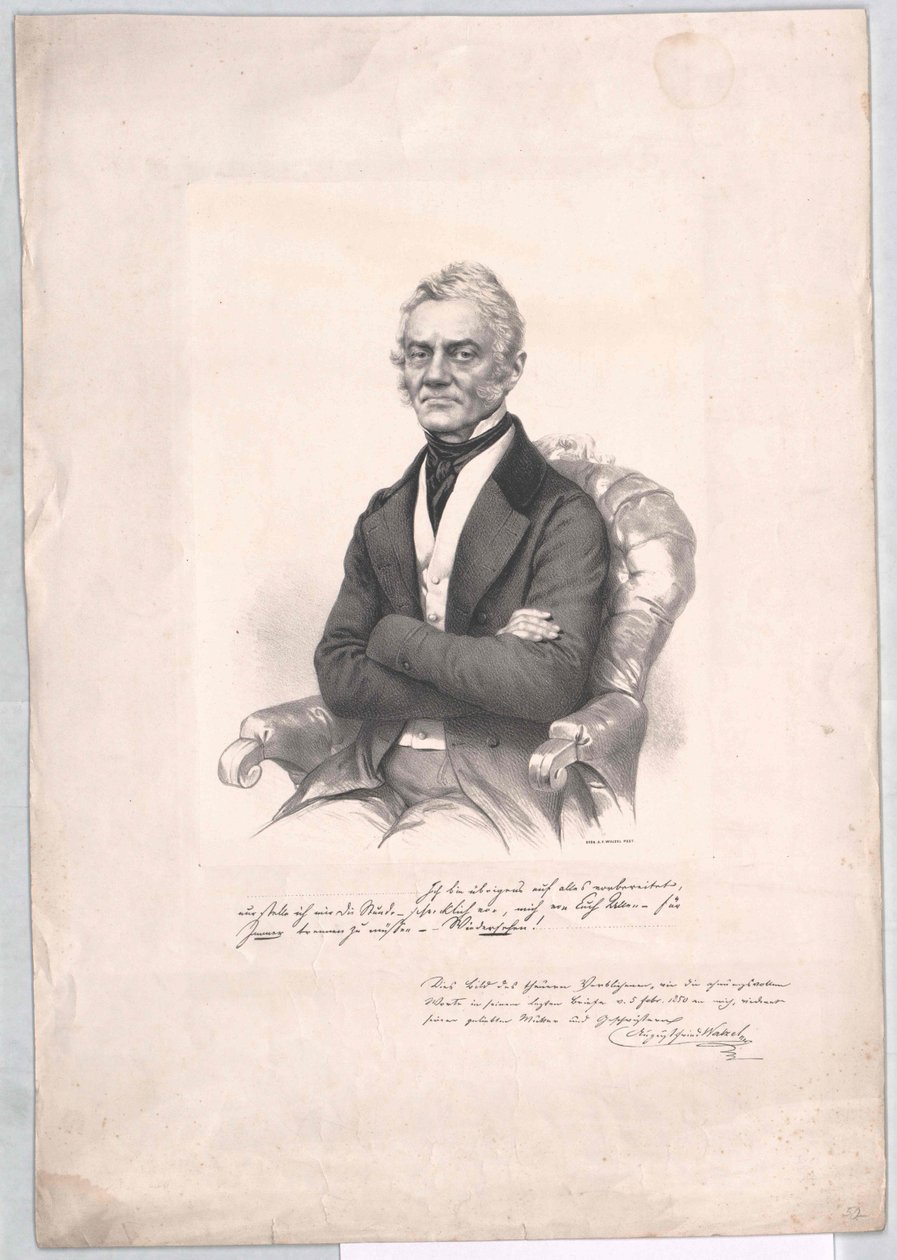 August Frederick Walzel - Artist Unknown