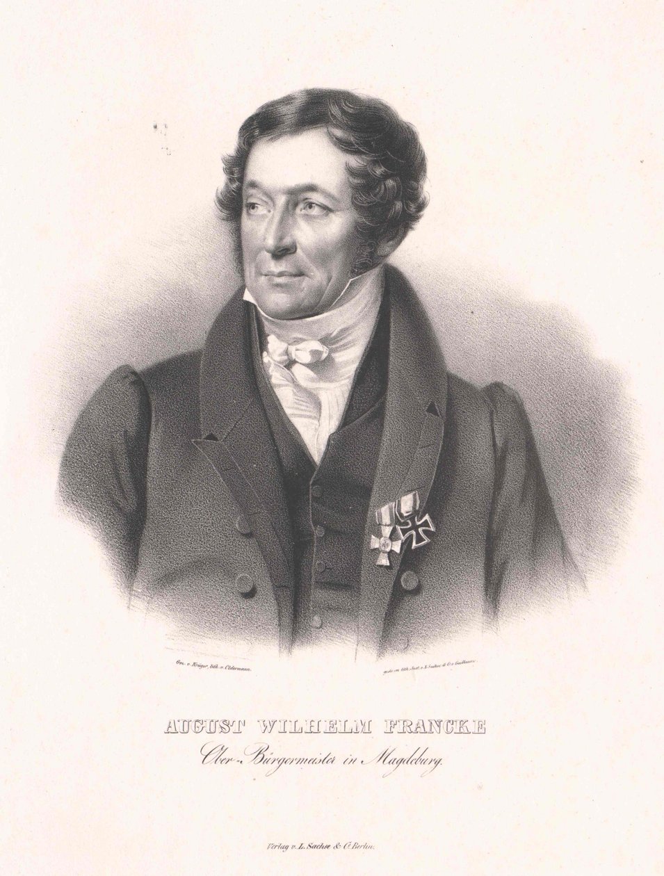 August Wilhelm Francke (impression) - Artist Unknown