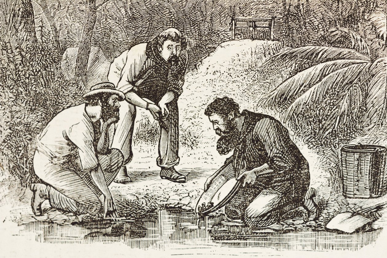 Australie (1880). La vie des chercheurs d