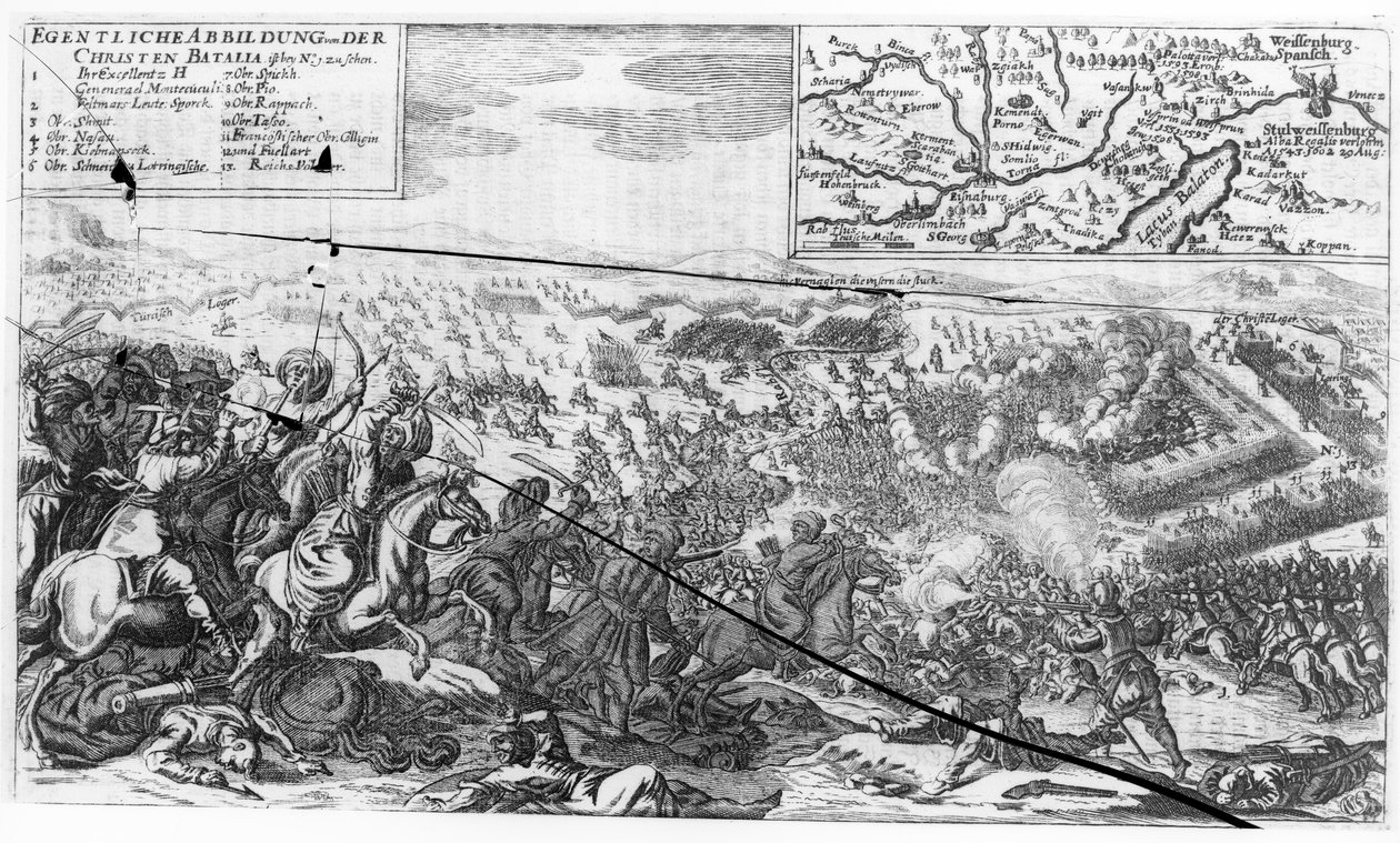 Bataille de Saint Gotthard à la Raab - Artist Unknown