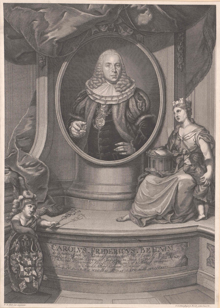 Carl Frederick Behaim von Schwarzbach et Kirchensittenbach - Artist Unknown