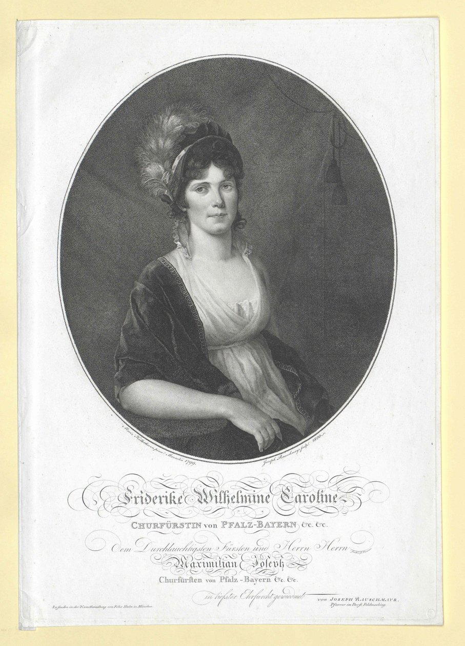 Caroline de Baden - Artist Unknown