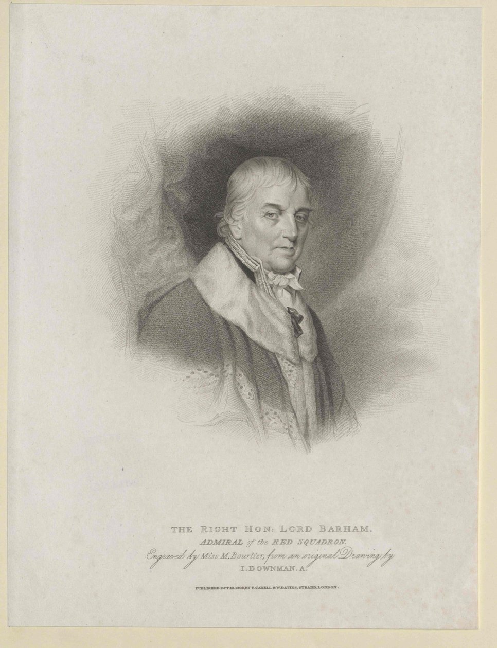 Charles Baron Barham Middleton (impression) - Artist Unknown