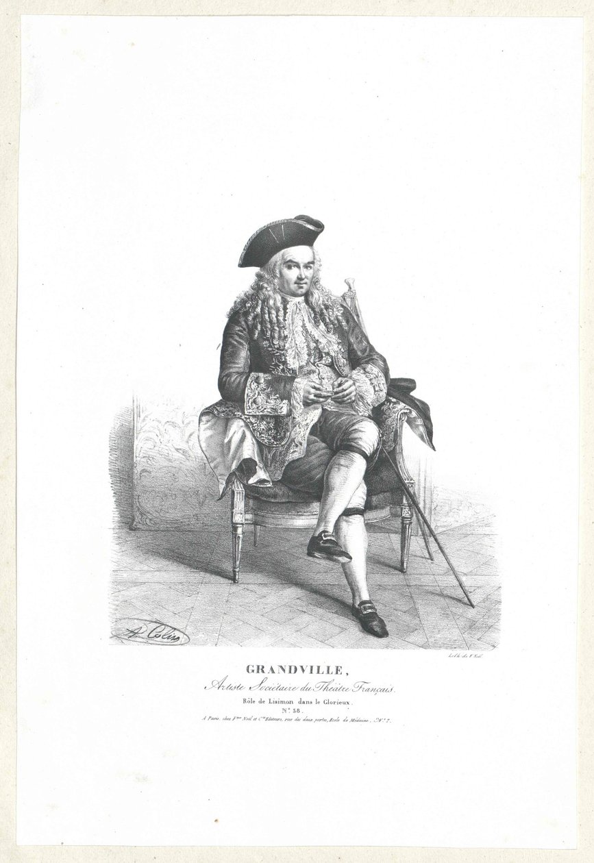 Charles Francois Grandin - Artist Unknown