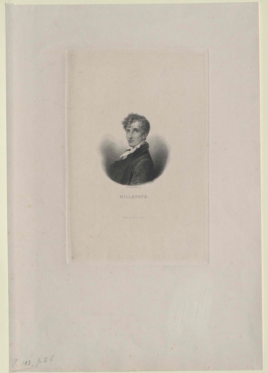 Charles Hubert Millevoye - Artist Unknown