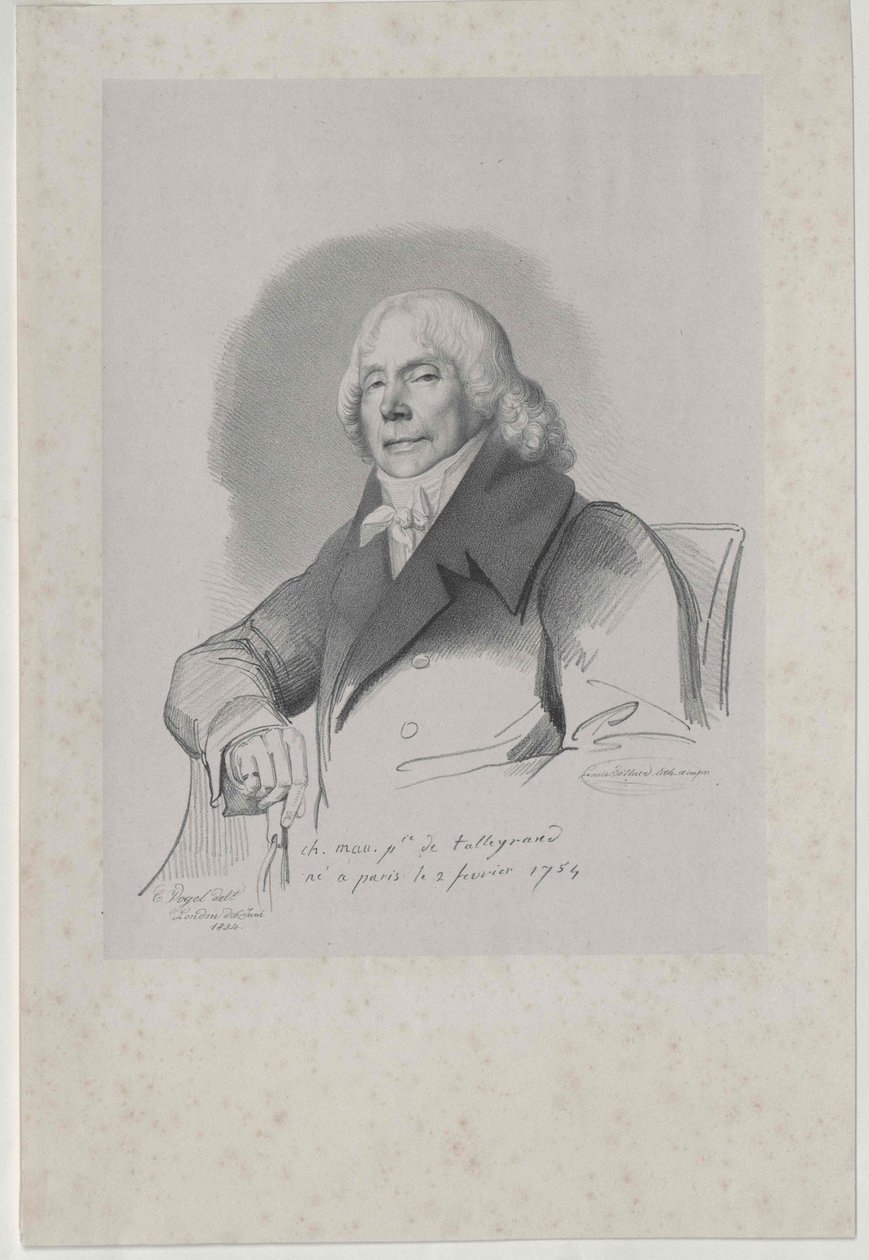 Charles Maurice duc de Talleyrand-Périgord - Artist Unknown